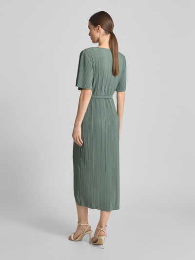 YAS Cocktailkleid in Wickel-Optik Modell 'OLINDA' Gruen 5