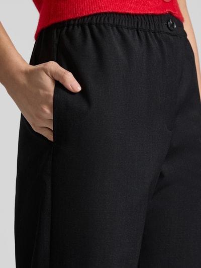 Samsøe Samsøe Hose mit elastischem Bund Modell 'TOVI' Anthrazit Melange 3