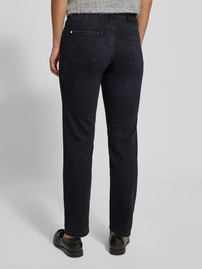 Cambio Jeans im Used-Look mit Eingrifftaschen Modell 'PEARLIE' Black 5