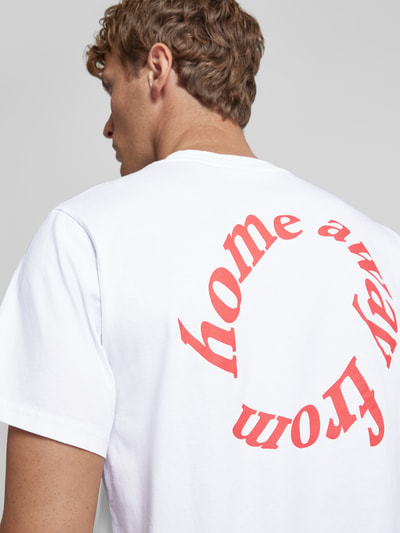 Forét T-shirt met ronde hals, model 'TURN' Wit - 3