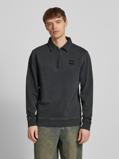 Superdry Sweatshirt met labeldetail Zwart - 4