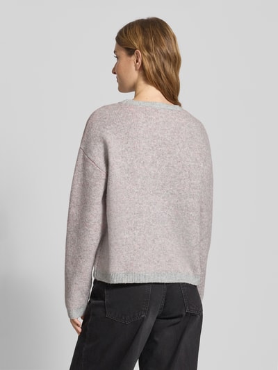 Only Regular fit kersttrui met opschrift, model 'XMAS SANTA' Lichtgrijs - 5