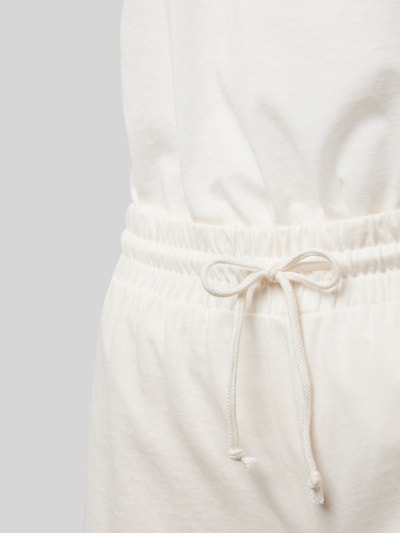 Schiesser Pyjama met broderie anglaise, model 'Casual Nightwear' Offwhite - 2