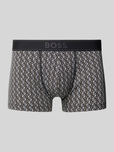 BOSS Trunk aus Baumwoll-Mix Modell 'Trunk 365 Print' Black 1