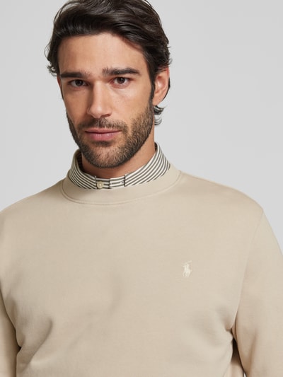 Polo Ralph Lauren Sweatshirt met labelstitching Beige - 3