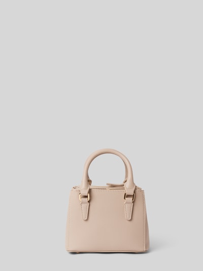 VALENTINO BAGS Handtas met labelapplicatie, model 'ZERO RE' Beige - 3