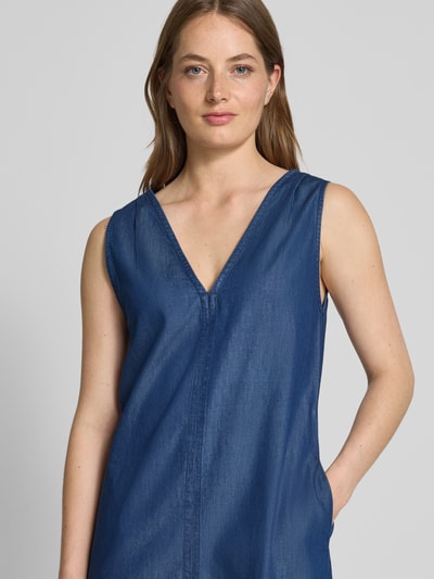 Marc O'Polo Ausgestelltes Jeanskleid aus Baumwoll-Lyocell-Mix Marine Melange 3