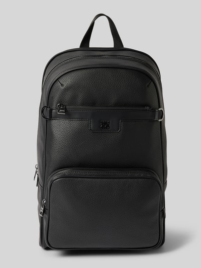 HUGO Rucksack mit Label-Detail Modell 'Nesh' Black 1