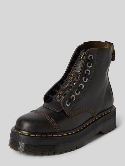 Dr. Martens Laarzen met ritssluiting, model 'Sinclair' Donkergrijs - 1