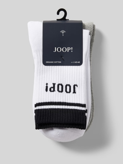 JOOP! Collection Socken im 2er-Pack mit Label-Stitching Weiss 3