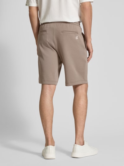 ARMANI EXCHANGE Sweatshorts met elastische band Taupe - 5
