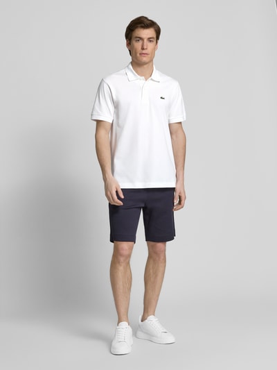 Lacoste Classic Fit Poloshirt mit Label-Badge Weiss 1