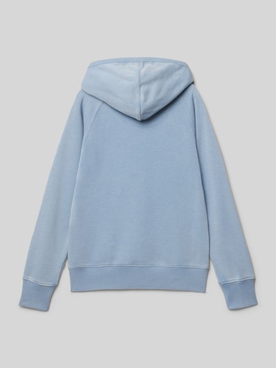 Levi’s® Kids Hoodie mit Label-Detail Modell 'LIVED-IN' Rauchblau 3