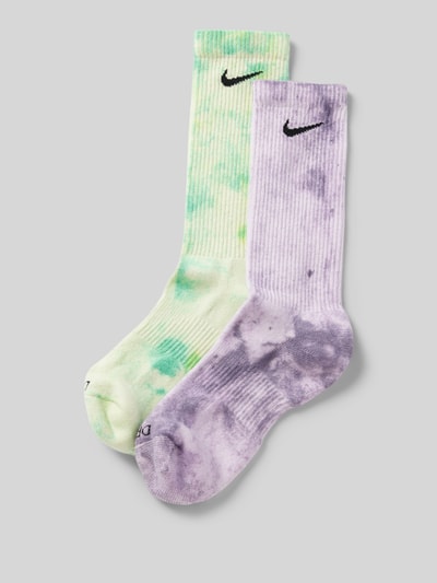 Nike Socken mit Label-Detail im 2er-Pack Lila 1