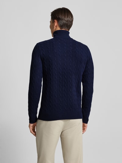 Polo Ralph Lauren Slim fit gebreide pullover van een mix van wol en kasjmier Marineblauw - 5