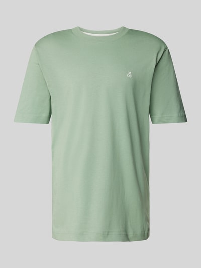 Marc O'Polo Regular Fit T-Shirt aus reiner Baumwolle mit Logo-Print Mint 2