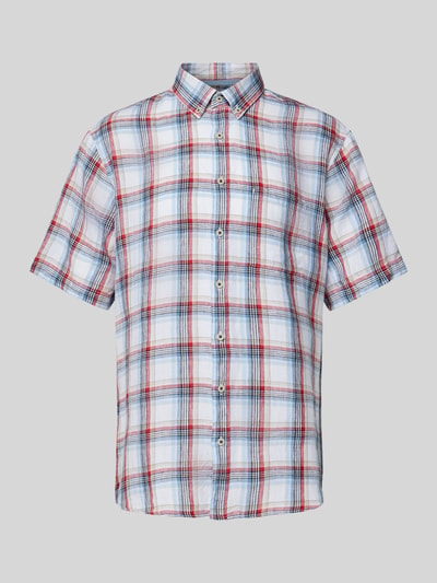 Brax Vrijetijdsoverhemd met button-downkraag, model ‘Dan’ Rood - 2
