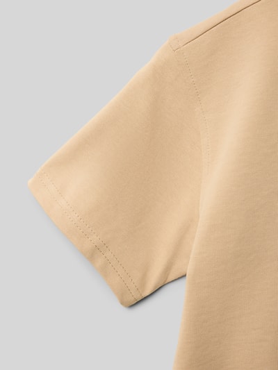 CARS JEANS T-Shirt mit Motiv-Print Modell 'TORINS' Sand 2