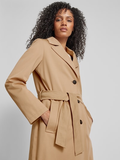 Fuchs Schmitt Trenchcoat mit Bindegürtel Camel 3