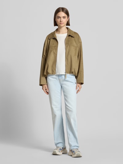 Calvin Klein Jeans Straight Fit Jeans aus Baumwoll-Mix Hellblau 1