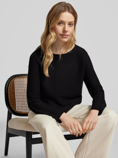 Betty Barclay Gebreide pullover met zakken Zwart - 3