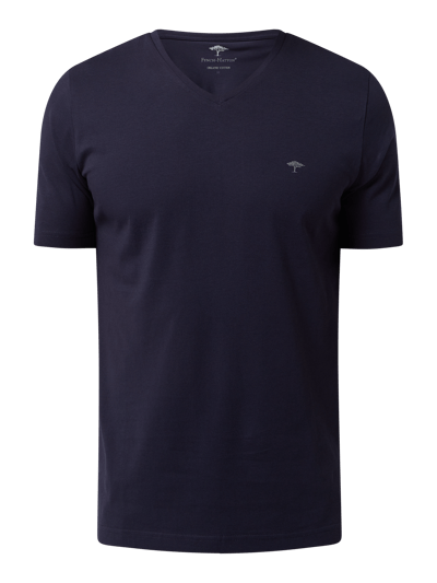 Fynch-Hatton T-Shirt aus Bio-Baumwolle  Marine 2