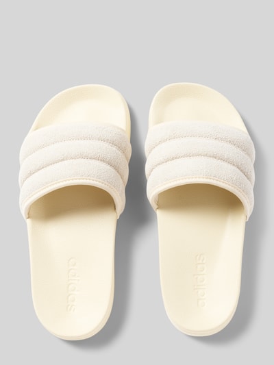 adidas Sportswear Badslippers met echt Met leer Model 'ADILETTE NOSHOWER' Beige - 3
