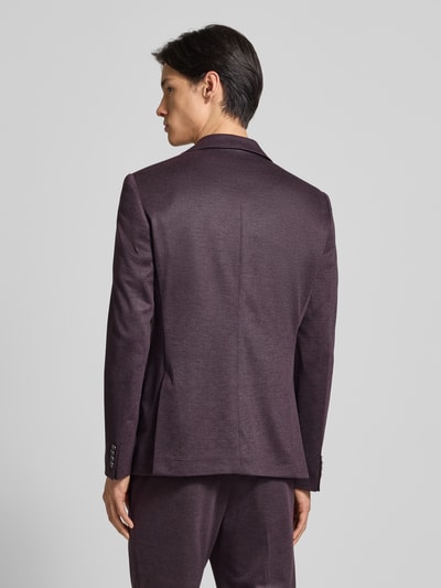 Zuitable Slim Fit Sakko mit Brusttasche Modell 'Nick' Aubergine 5