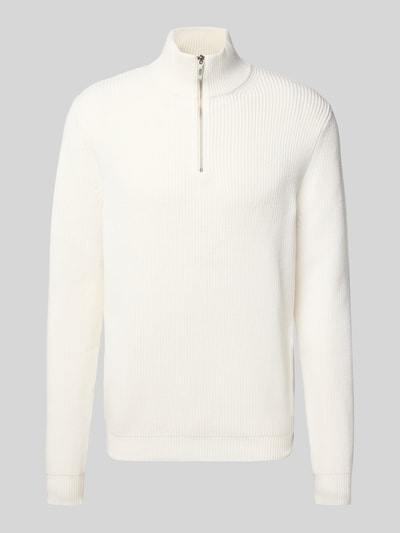 Antony Morato Gebreide pullover met opstaande kraag Offwhite - 2