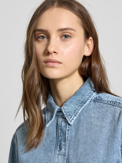 Marc O'Polo Denim Regular Fit Jeansbluse mit Brusttasche Jeansblau 3