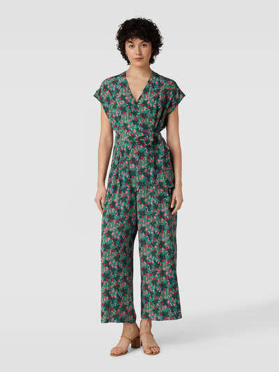 Weekend Max Mara Jumpsuit mit floralem Muster Modell 'DOLLARO' Dunkelgruen 4