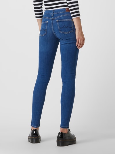 Pepe Jeans Skinny Fit Jeans mit Stretch-Anteil Modell 'Pixie' Jeansblau 5