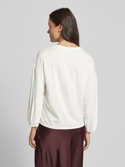 Luisa Cerano Shirt met lange mouwen met oversized schouders Offwhite - 5