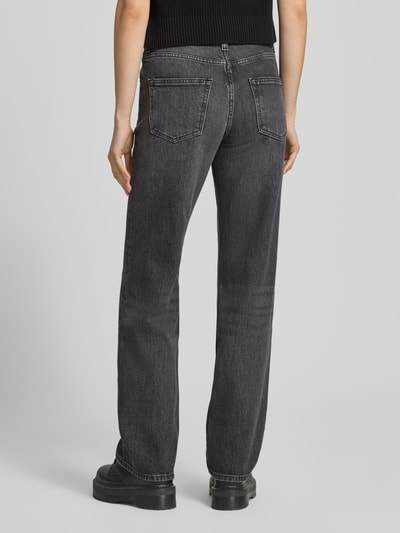 Tommy Jeans Straight Leg Low Rise Jeans aus Baumwoll-Mix Black 5
