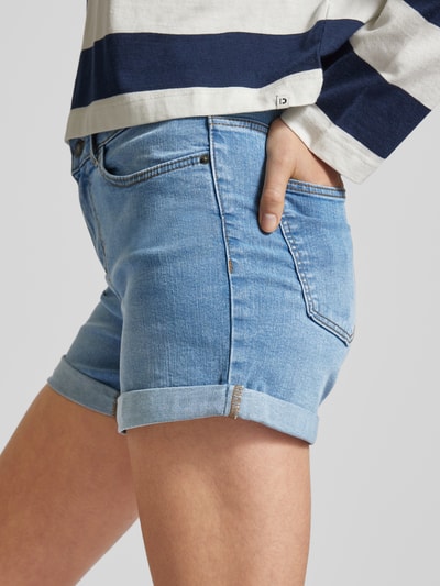 Noisy May Korte jeans met steekzakken, model 'BE LUCY' Lichtblauw - 3