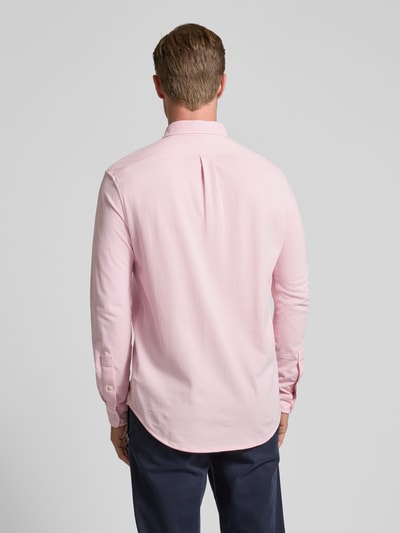 Polo Ralph Lauren Slim Fit Freizeithemd mit Logo-Stitching Rosa 5