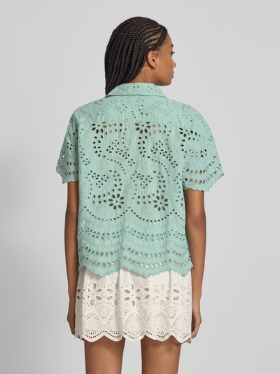 Only Relaxed Fit Bluse aus reiner Baumwolle Modell 'NEW LALISA' Mint 5