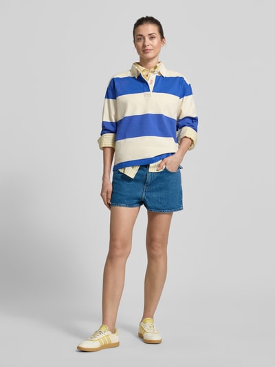 Lacoste Regular Fit Jeansshorts aus reiner Baumwolle Jeansblau 1