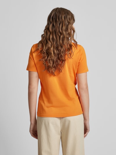 s.Oliver RED LABEL T-Shirt im unifarbenen Design Orange 5