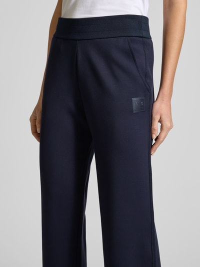 ARMANI EXCHANGE Straight Leg Sweatpants mit breitem elastischem Bund Marine 3