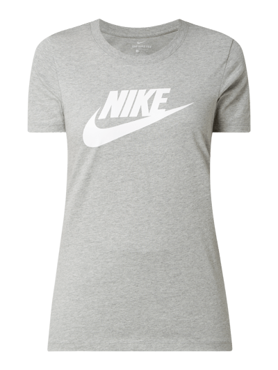 Nike T-shirt met logoprint Middengrijs gemêleerd - 2