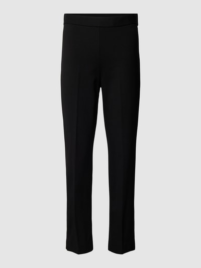 Pennyblack Stoffen broek met persplooien, model 'FIORETTO' Zwart - 2