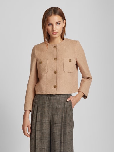 Bash Blazer met borstzakken, model 'MEREDITH' Camel - 4