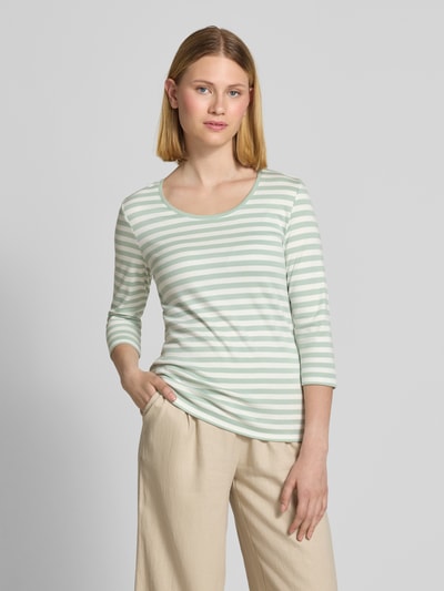 Christian Berg Woman T-Shirt mit 3/4-Arm und Rundhalsausschnitt Lind 4