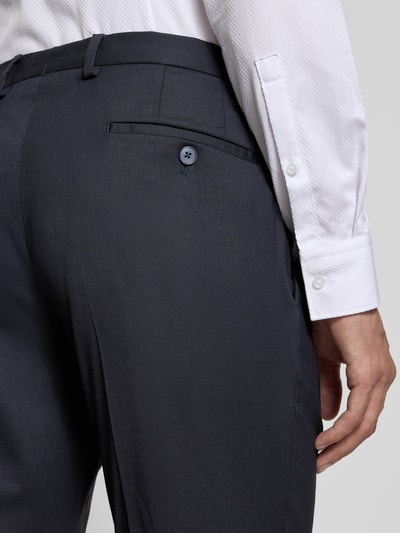 HECHTER PARIS Slim fit pak met 2-knoopscolbert Marineblauw - 7