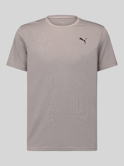 PUMA Performance Regular Fit Sport-T-Shirt mit Logo-Print Schlamm 2