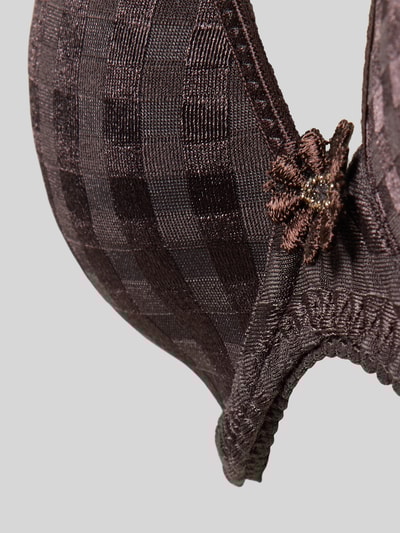 Marie Jo BH in Herzform mit Hakenverschluss Modell 'AVERO' Dunkelbraun 2