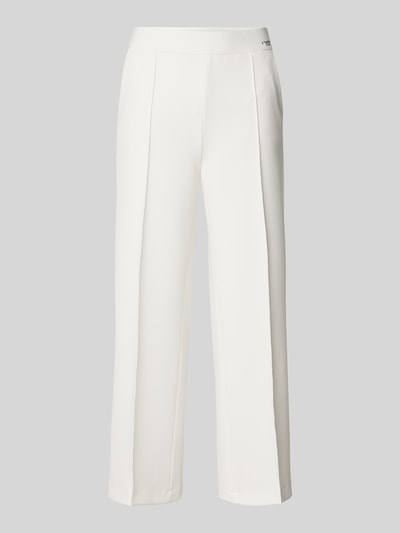 Cambio Stoffen broek met elastische band, model 'CAMERON' Offwhite - 2