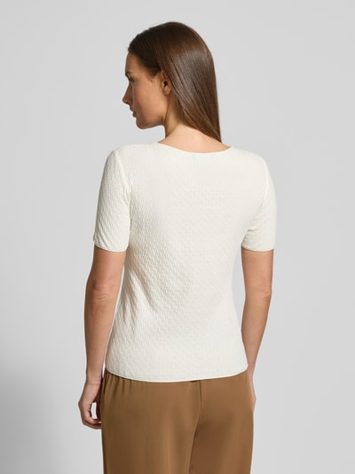 Emporio Armani T-Shirt mit Rundhalsausschnitt Offwhite 5