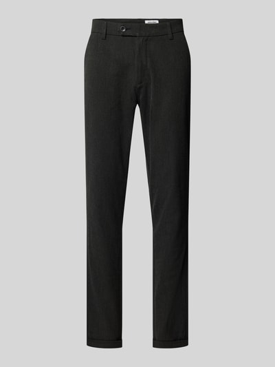 Jack & Jones Slim fit stoffen broek met achterzakken, model 'MARCO CONNOR' Donkergrijs - 2